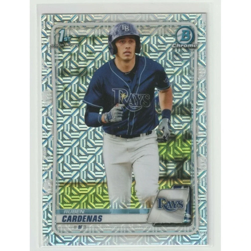 2020 Bowman Chrome‎ Ruben Cardenas 1st Mega Box Mojo Refractor BCP-23